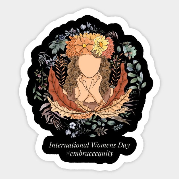 international women's day 2023 embrace equity 2023 Sticker by Ballari